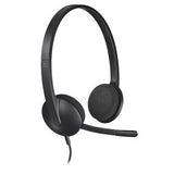 Logitech H340 USB Headset, Black – Headsets (billede 1)