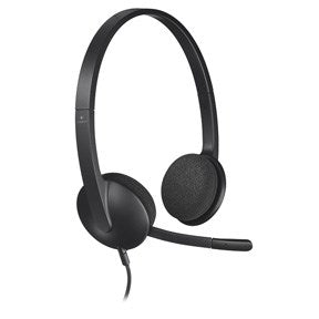 Logitech H340 USB Headset, Black – Headsets (billede 2)