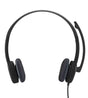 Logitech H151 Stereo Headset, Black – Headsets