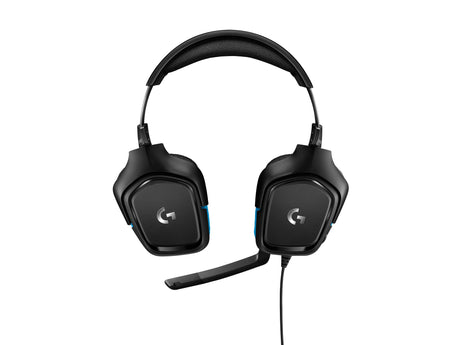 Logitech G432 Gaming Headset Leatherette, Black – Headsets med kabel (billede 1)