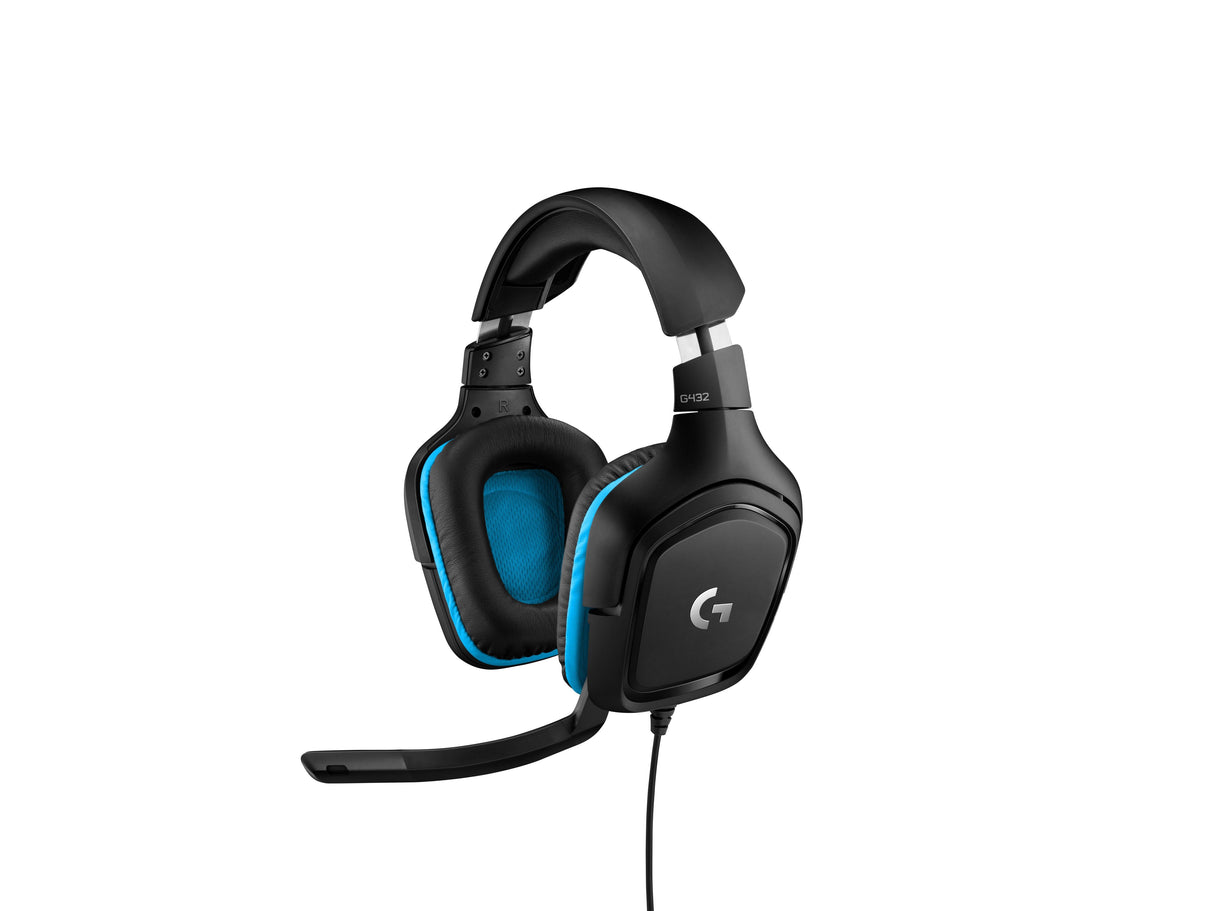 Logitech G432 Gaming Headset Leatherette, Black – Headsets med kabel (billede 2)