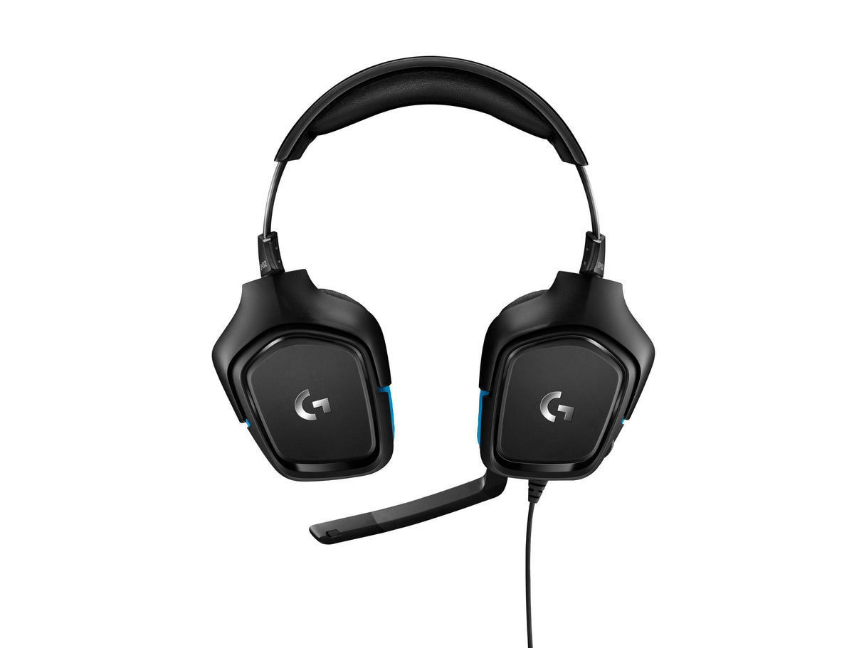 Logitech G432 Gaming Headset Leatherette, Black – Headsets med kabel (billede 3)