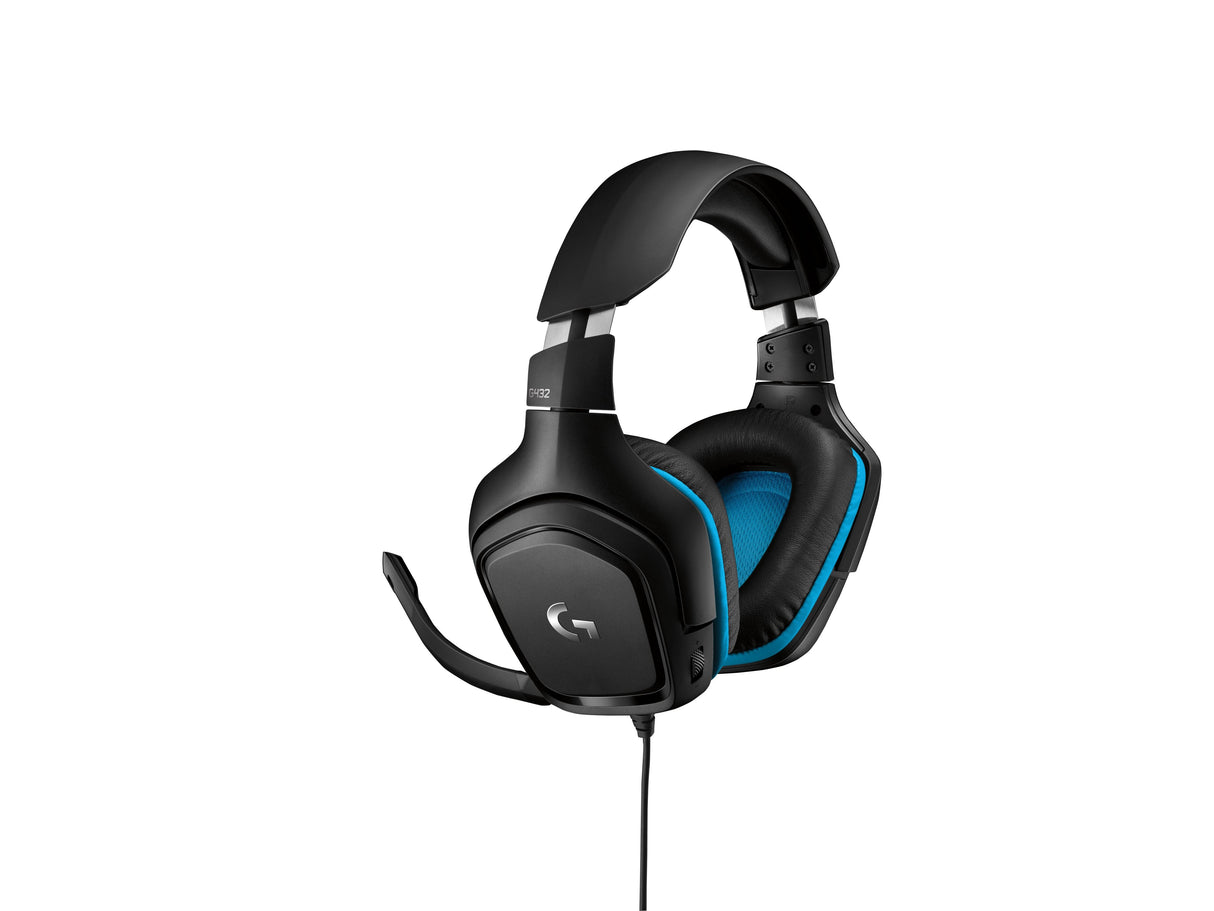 Logitech G432 Gaming Headset Leatherette, Black – Headsets med kabel (billede 4)
