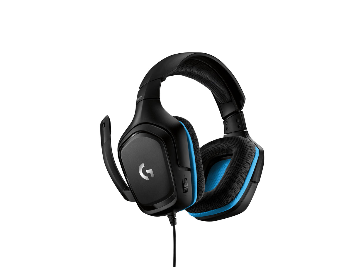 Logitech G432 Gaming Headset Leatherette, Black – Headsets med kabel (billede 5)