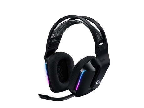 Logitech G733 LIGHTSPEED Wireless RGB Gaming Headset, Black – Headsets (billede 1)