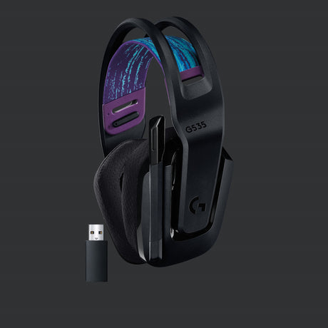 Logitech G535 LIGHTSPEED Wireless Gaming Headset, Black – Headsets (billede 5)