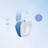 Logitech G335 Wired Gaming Headset, White – Headsets med kabel (billede 2)