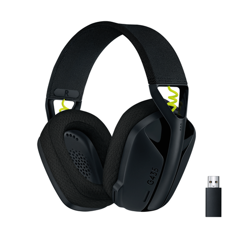 Logitech G435 LIGHTSPEED Wireless Gaming Headset, Black – Headsets (billede 1)