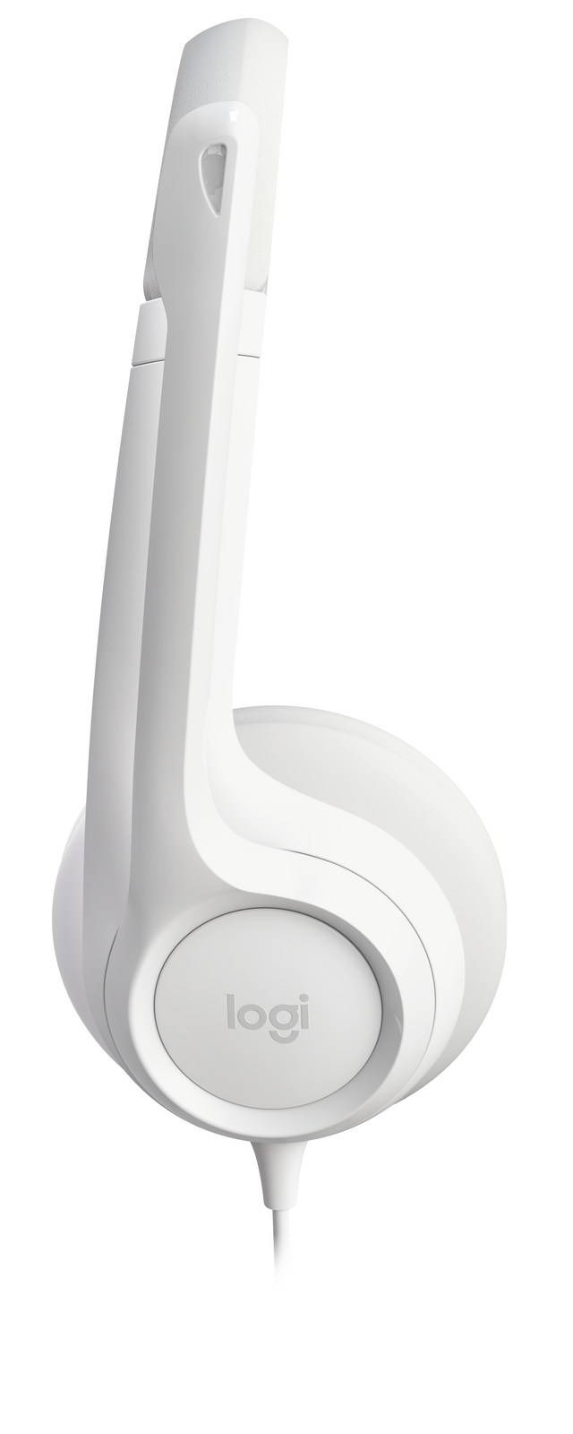 Logitech H390 USB Computer Headset, Off-white – Headsets (billede 1)