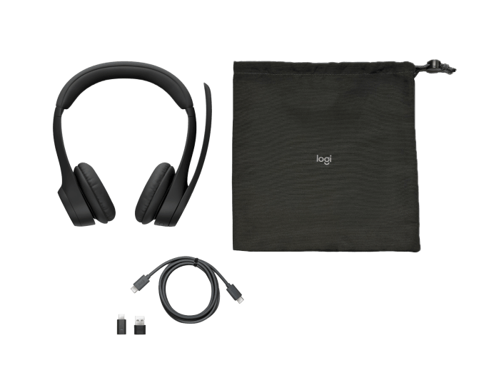 Logitech Zone 305 Headset UC, Midnight Black – Headsets (billede 1)