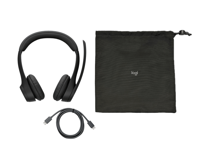 Logitech Zone 305 Headset BT, Midnight Black – Headsets (billede 1)