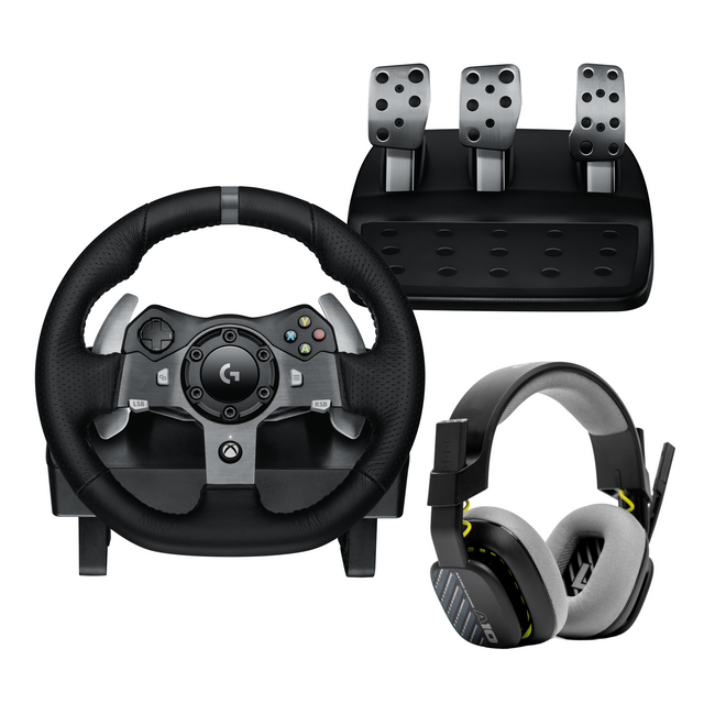 Logitech G920 Driving Force Racing Wheel - White – Spilcontrollere