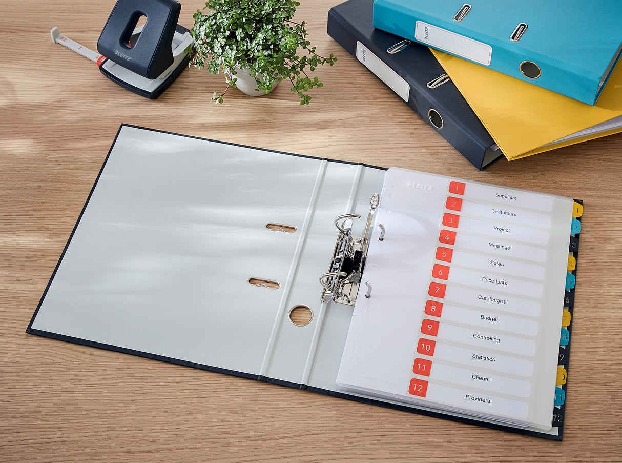 Brevordner Cosy 180° A4 50mm grå