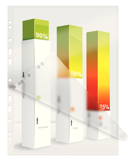 Lamineringslomme forhullet 80my A4 (100) – image 7
