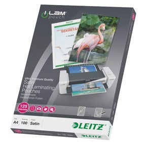 Lamineringslomme mat 125my A4 (100) – image 2