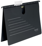 Hængemappe m/mekanisme recycle A4 sort – image 5