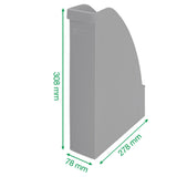 Tidsskriftsamler recycle A4 rød