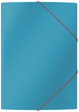 3-klap elastikmappe Cosy karton A4 blå – image 6