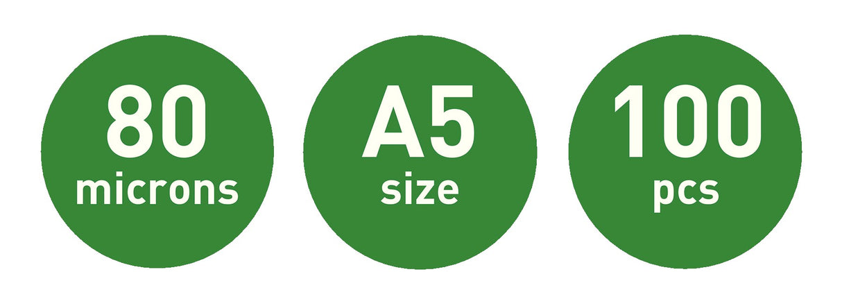 Lamineringslomme glans 80my A5 (100) – image 10