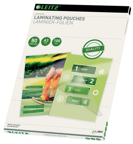 Lamineringslomme glans 80my A3 (100) – image 1
