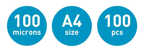 Lamineringslomme glans 100my A4 (100) – image 10