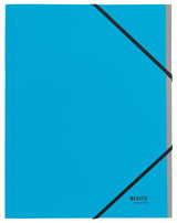 Sorteringsmappe recycle karton A4 6-delt blå – image 1