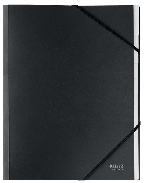 Sorteringsmappe recycle karton A4 12-delt sort – image 6