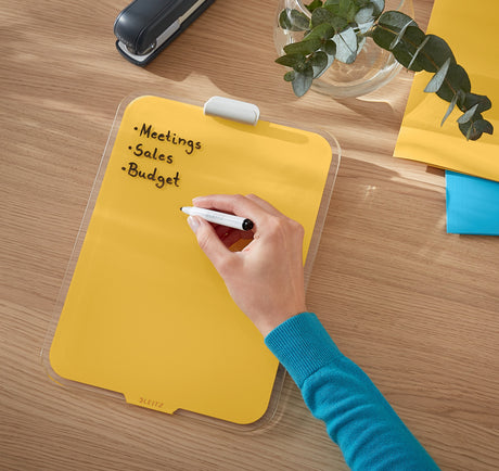 Clipboard glas Cosy gul – image 4