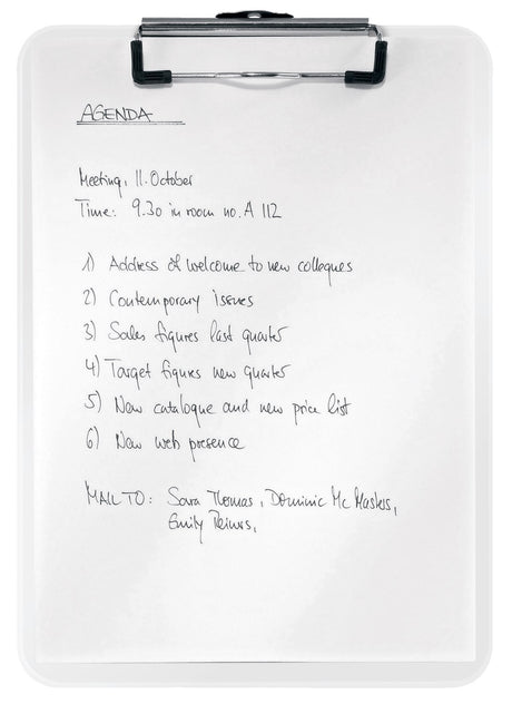 Clipboard WOW uden forside A4 hvid – image 4
