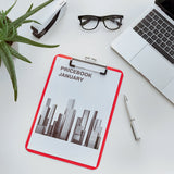 Clipboard WOW uden forside A4 rød – image 7