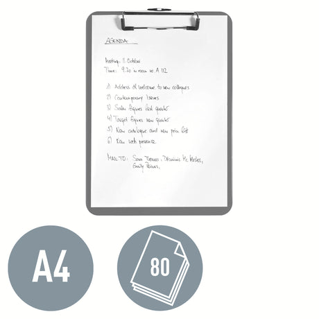 Clipboard WOW uden forside A4 rød – image 3