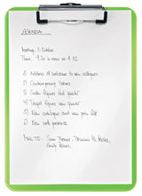 Clipboard WOW uden forside A4 grøn – image 2