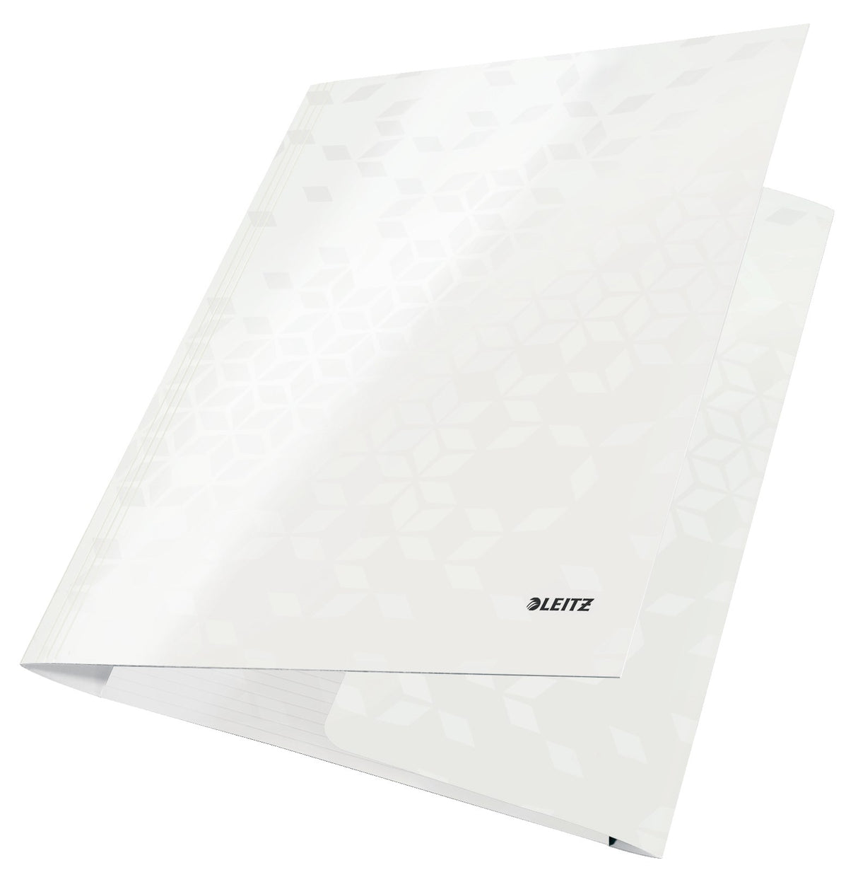 3-klap elastikmappe WOW A4 perlehvid – image 2