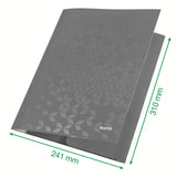 3-klap elastikmappe WOW pap A4 rød – image 9