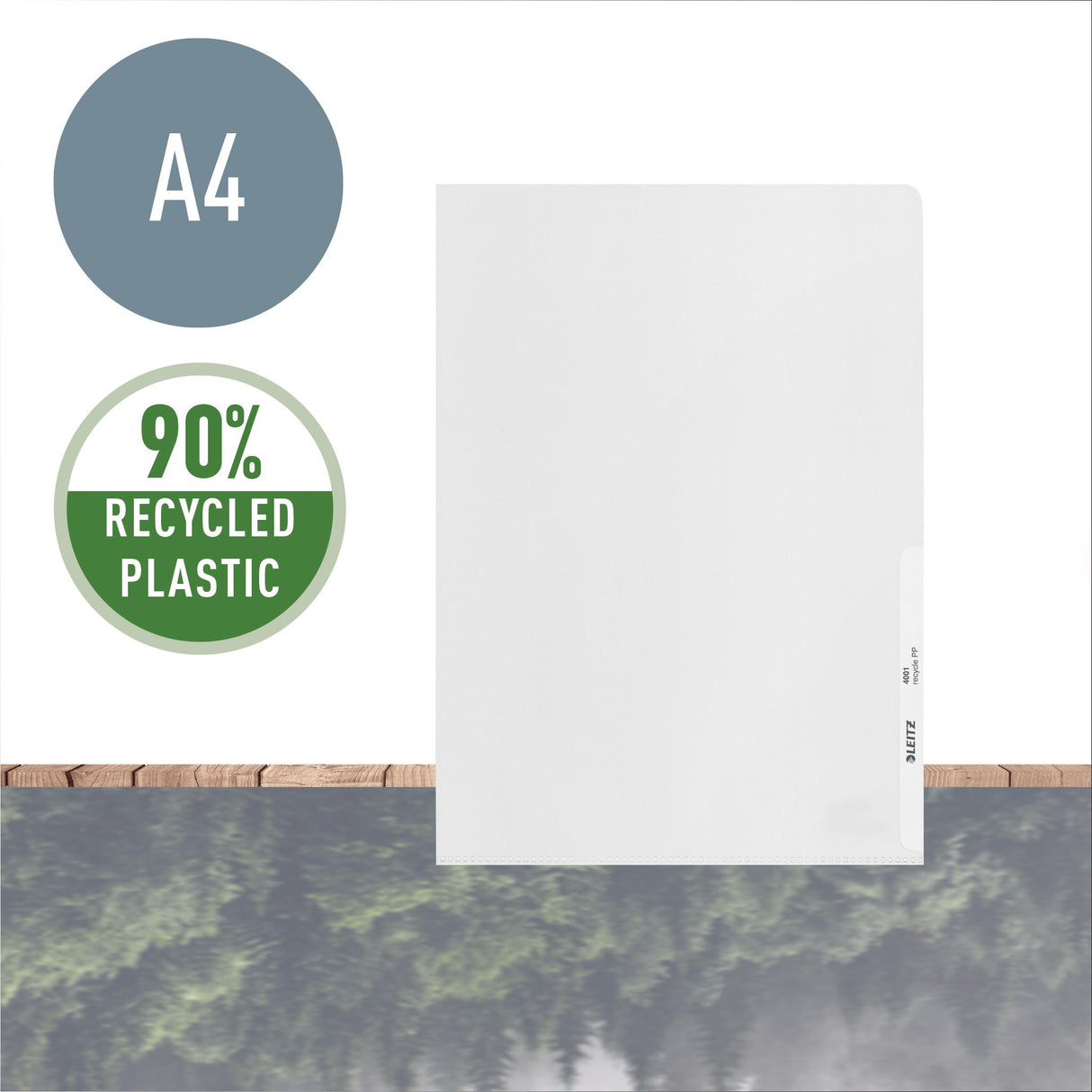 Omslag recycle 140my PP præg A4 (100) – image 2