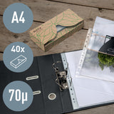 Lomme recycle AtHand 70my PP præg A4 TÅ (40) – image 2