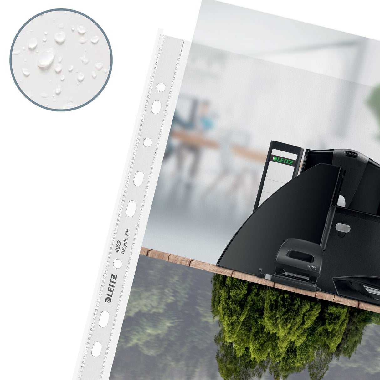 Lomme recycle AtHand 70my PP præg A4 TÅ (40) – image 9