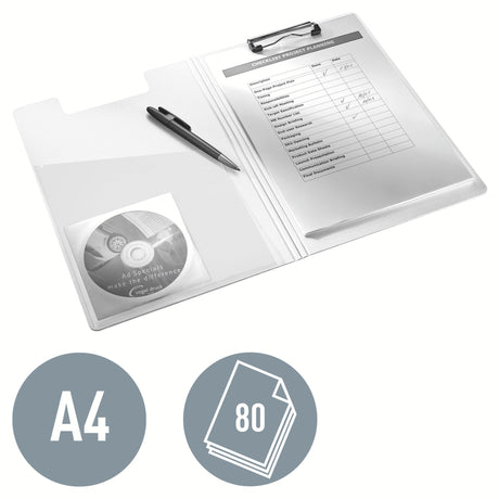 Clipboard WOW med forside A4 rød – image 8