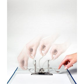 Brevordner 180° panorama PP A4+65mm hvid