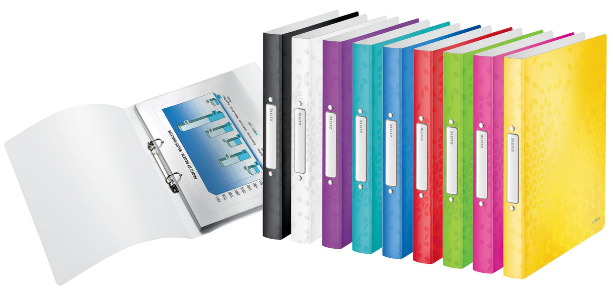 Ringordner WOW PP 2RR 25mm rød – image 9