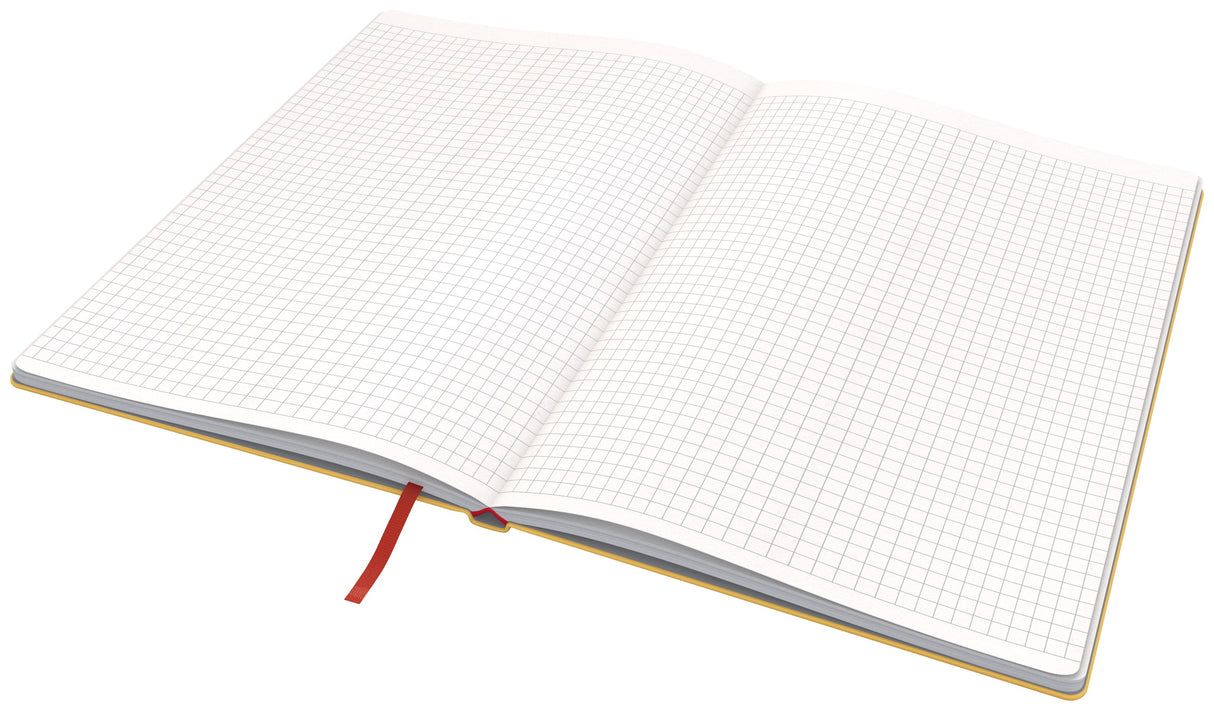 Notesbog Cosy HC L kva 80 ark 100g gul