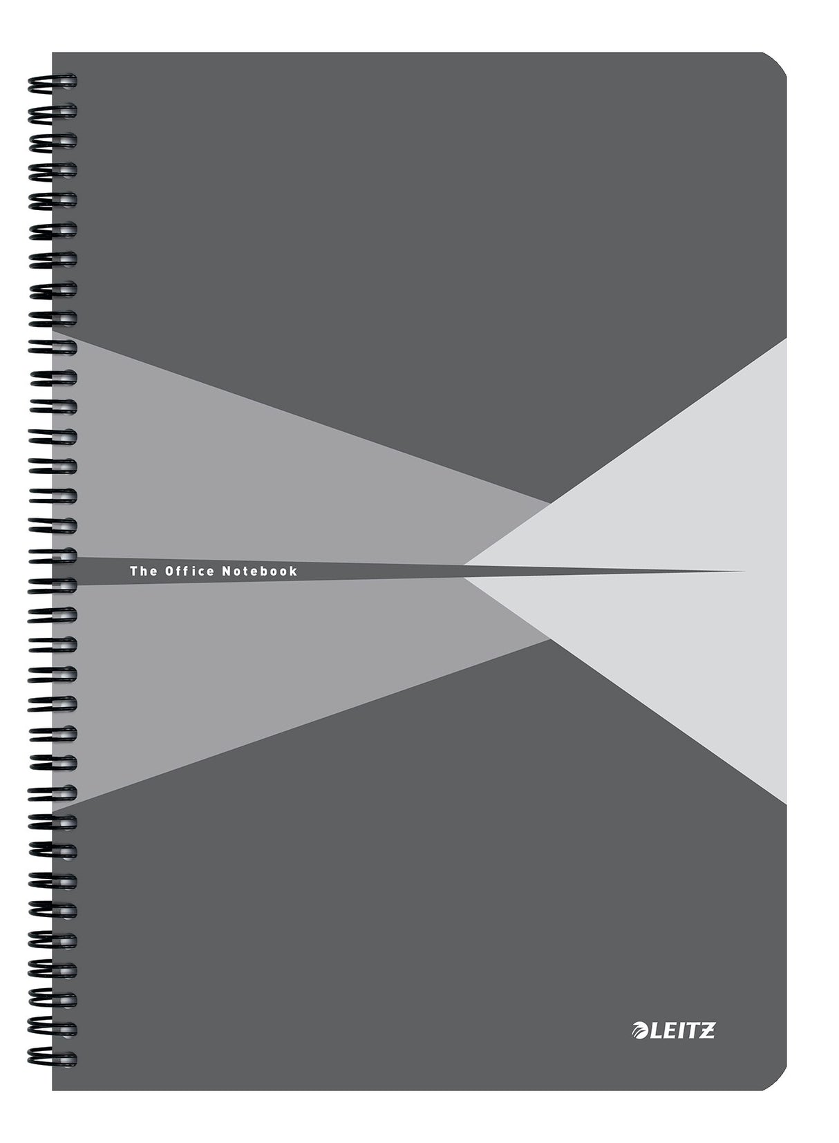 Notesblok Office PP A4 kvad. 80g/90ark grå