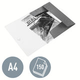 3-klap elastikmappe WOW PP A4 rød – image 8