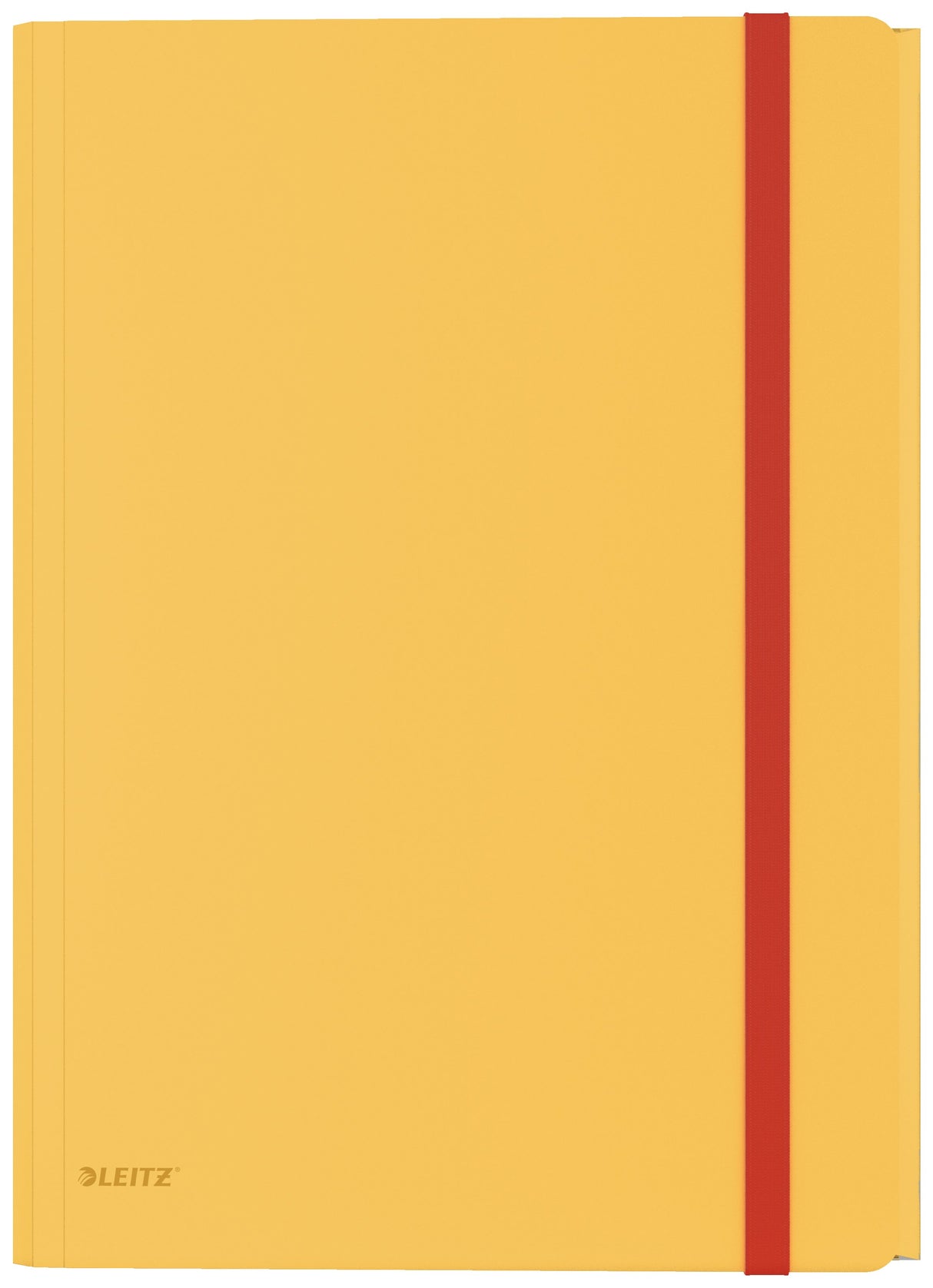 3-klap elastikmappe Cosy PP A4 gul – image 1