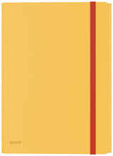 3-klap elastikmappe Cosy PP A4 gul – image 1