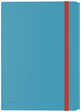 3-klap elastikmappe Cosy PP A4 blå – image 6