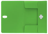 3-klap mappe recycle PP A4 grøn – image 4