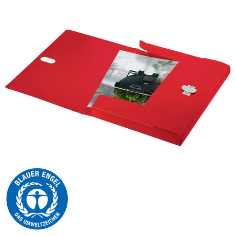 Arkivæske recycle PP A4 rød – image 3