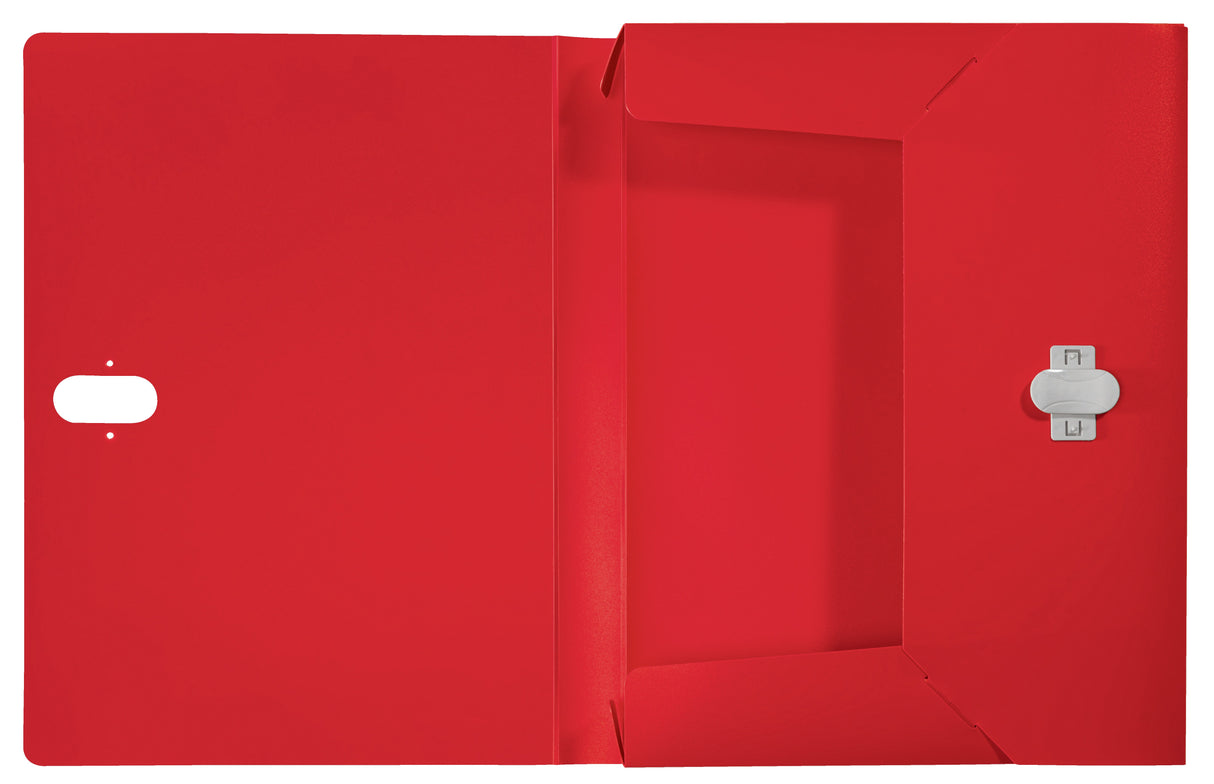 Arkivæske recycle PP A4 rød – image 5