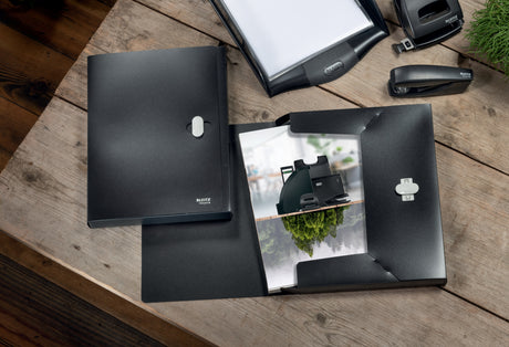 Arkivæske recycle PP A4 sort – image 9